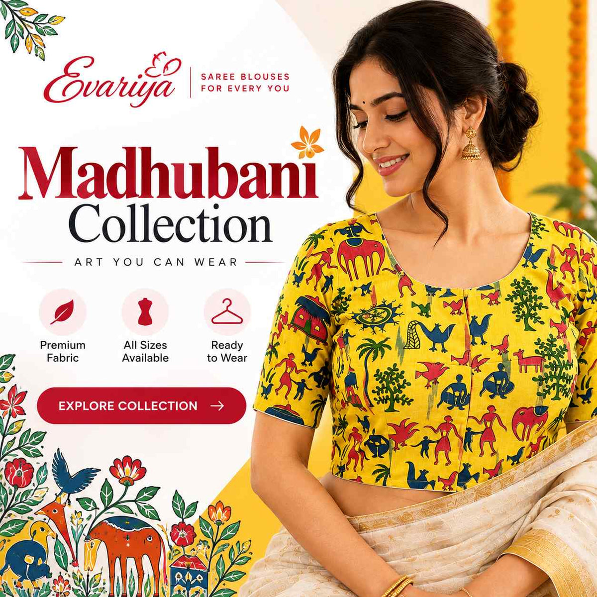 Madhubani Blouse Collection